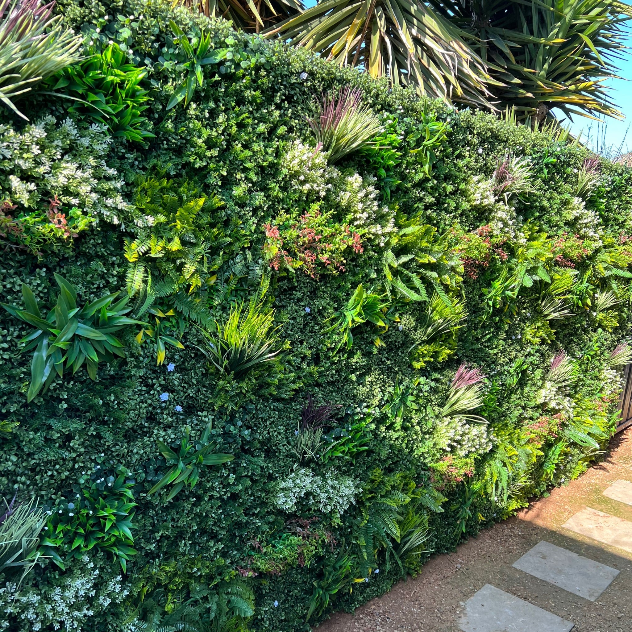 artificial garden wall  plant wall fake plants green wall plant panel plant screen plant screening